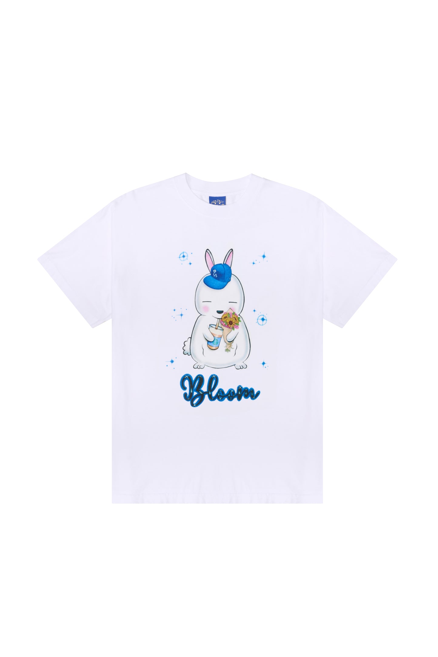 BLOOM X GUAVA TEE - (WHITE)