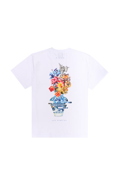 BLOOM x NFS Vol. 02 VASE TEE - (WHITE)