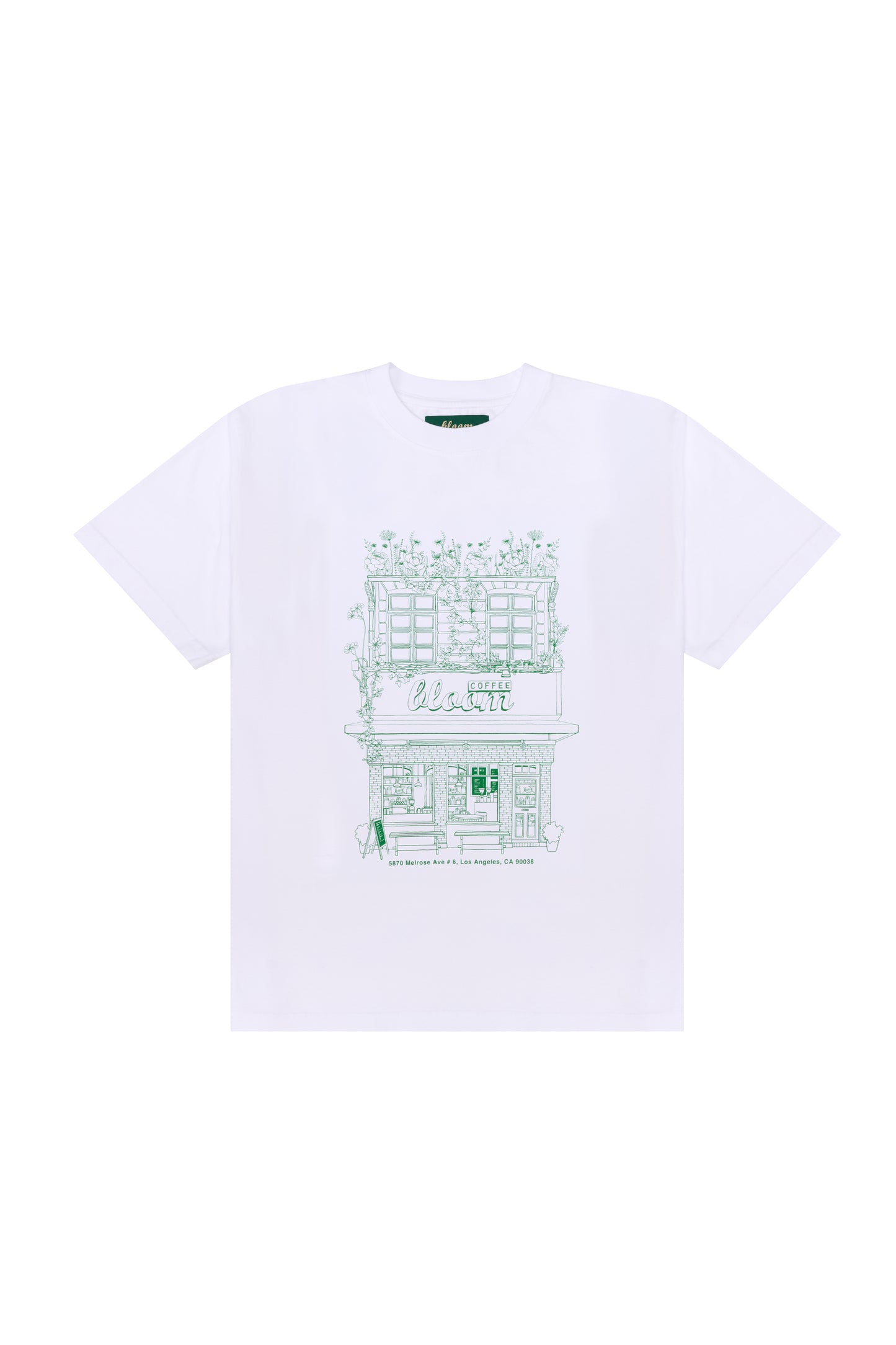 BLOOM SHOP TEE - (WHITE)