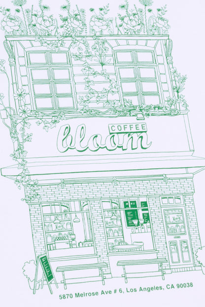 BLOOM SHOP TEE - (WHITE)