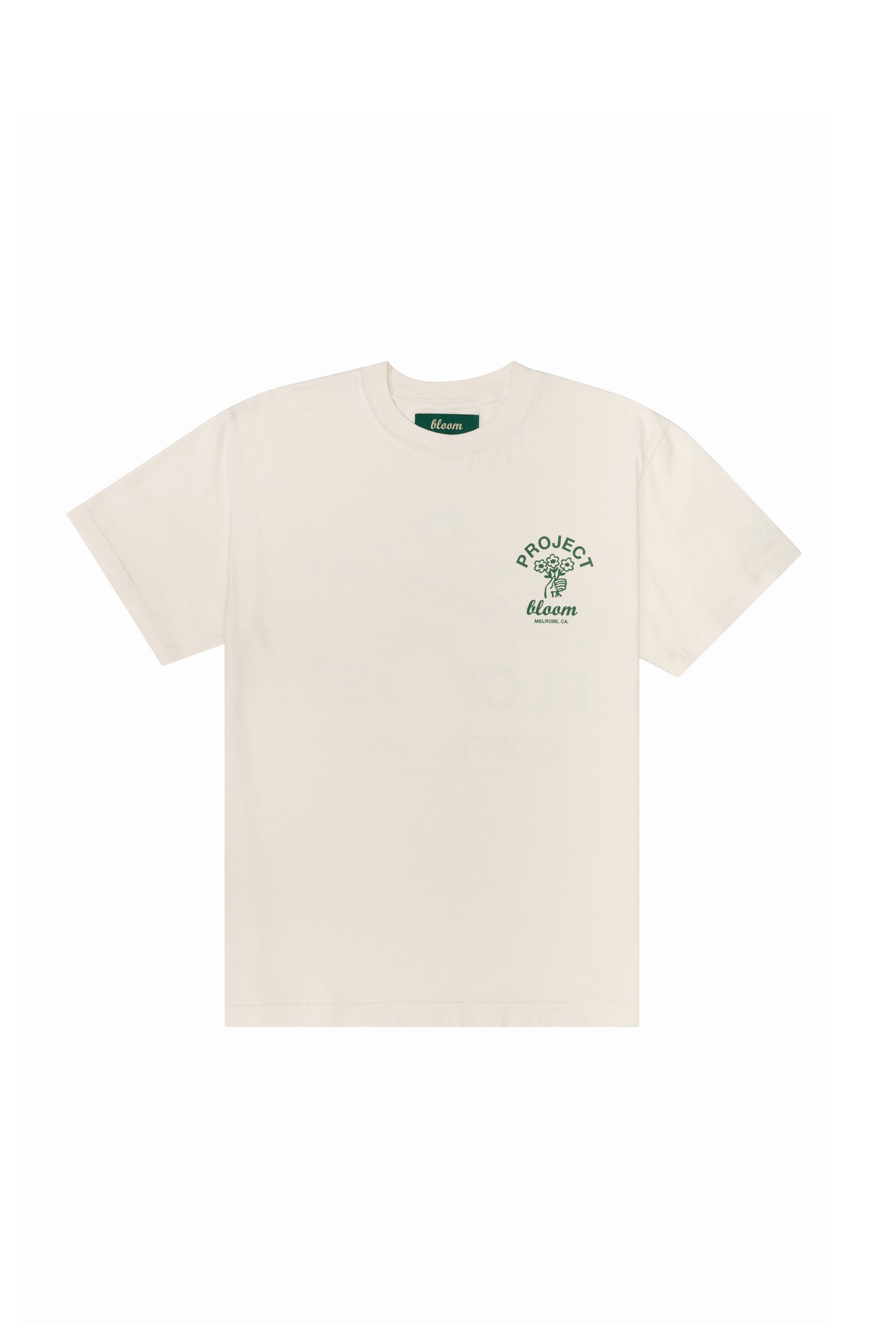 BLOOM FLORIST TEE - (CREME)
