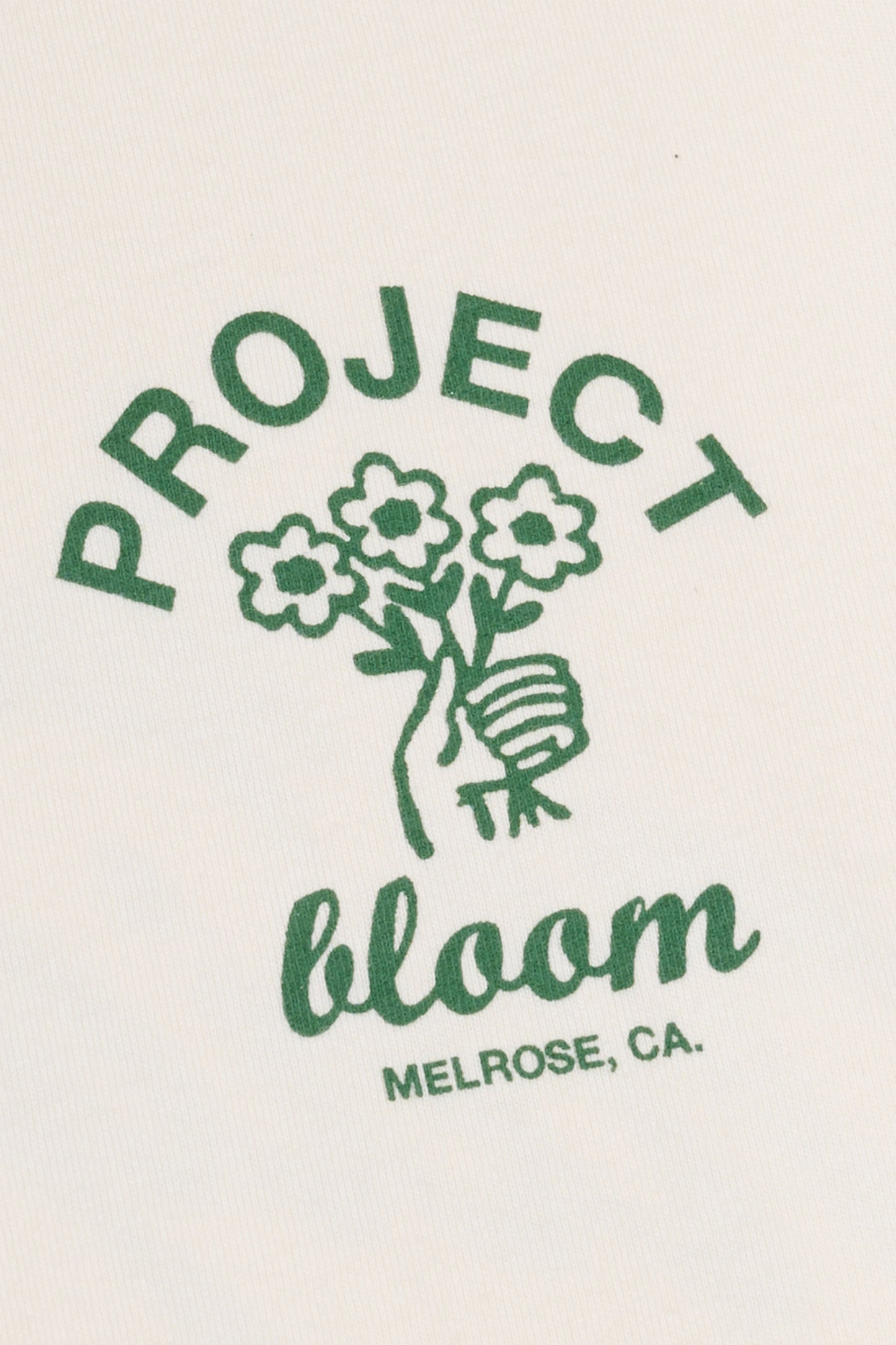 BLOOM FLORIST TEE - (CREME)