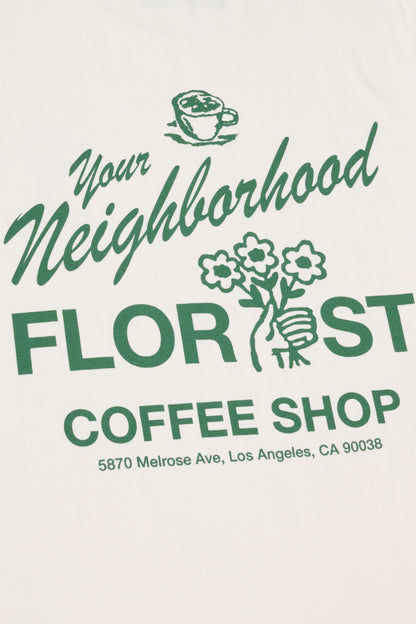 BLOOM FLORIST TEE - (CREME)