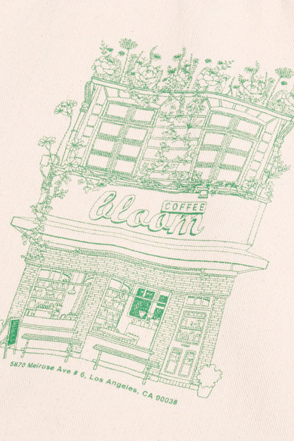 BLOOM ANNIVERSARY SHOP TOTE BAG - (OFF WHITE)